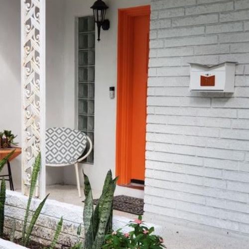 Butterfly Wall Box - White