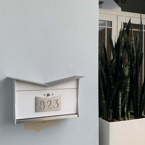 Butterfly Wall Box - White